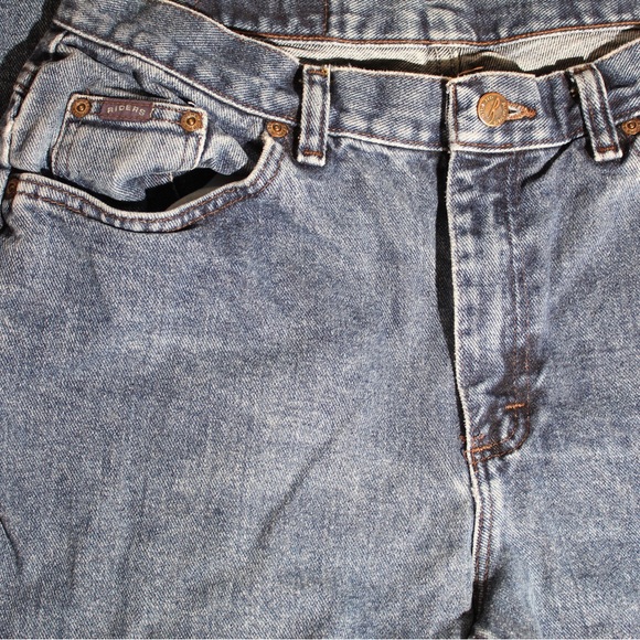 Vintage rider dark wash mom jeans no size tag - Picture 3 of 4